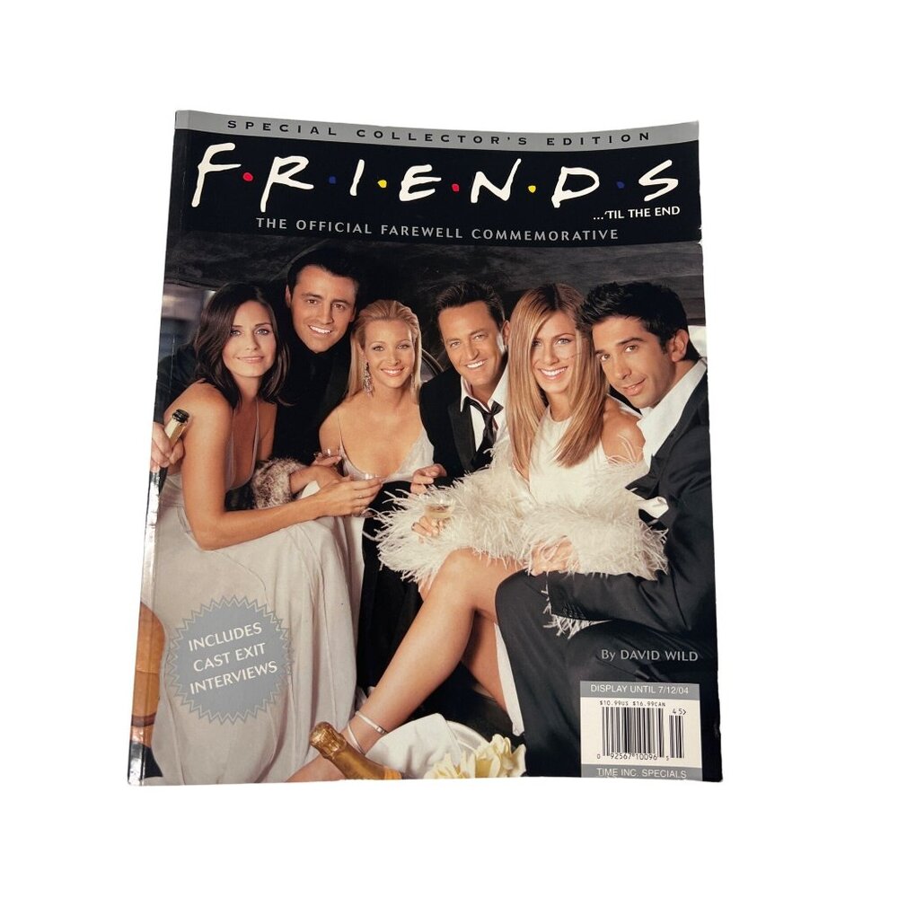 Friends Tv Show Official Farewell Commemorative Book Collectors Edition